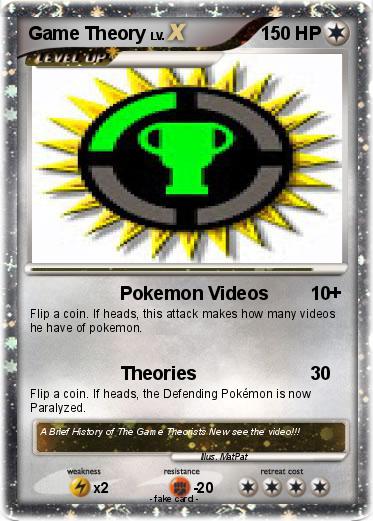 Pokemon Game Theory