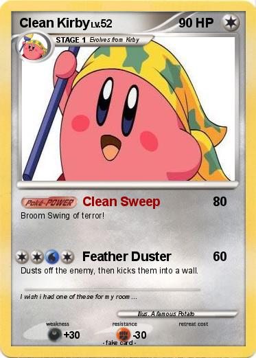 Pokemon Clean Kirby