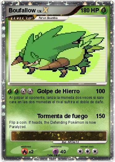 Pokemon Boufallow