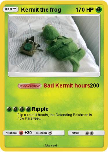 Pokemon Kermit the frog