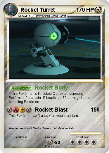 Pokemon Rocket Turret