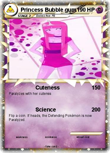 Pokemon Princess Bubble gum