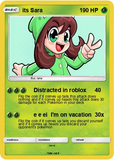 Pokemon its Sara