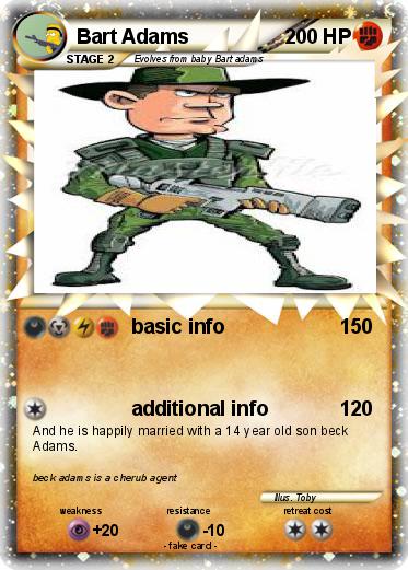 Pokemon Bart Adams