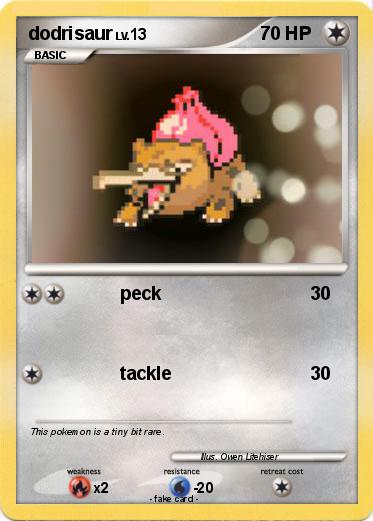 Pokemon dodrisaur