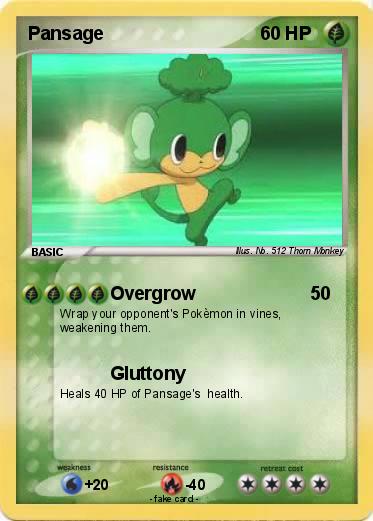 Pokemon Pansage