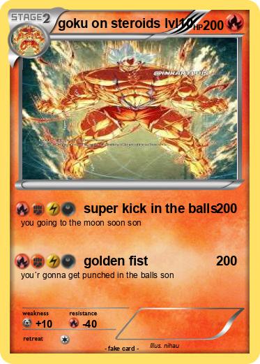 Pokemon goku on steroids lvl10