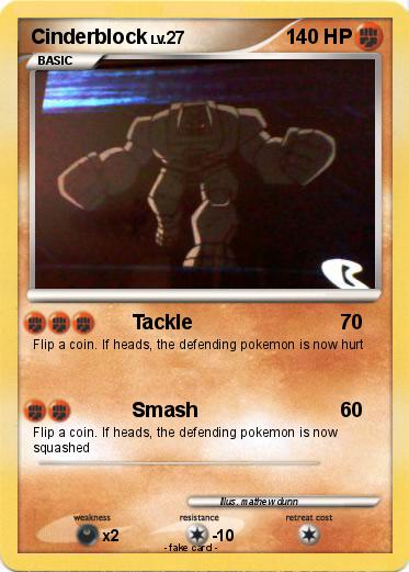 Pokemon Cinderblock