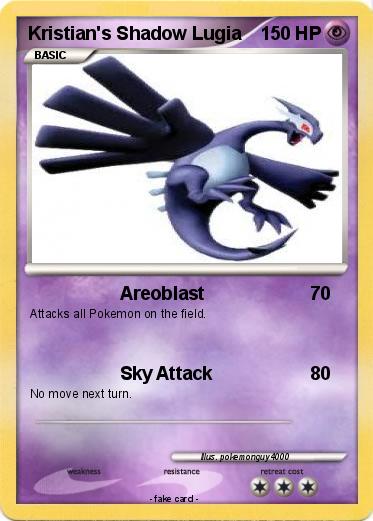 Pokemon Kristian's Shadow Lugia