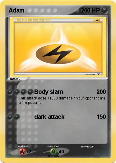 Pokemon Adam