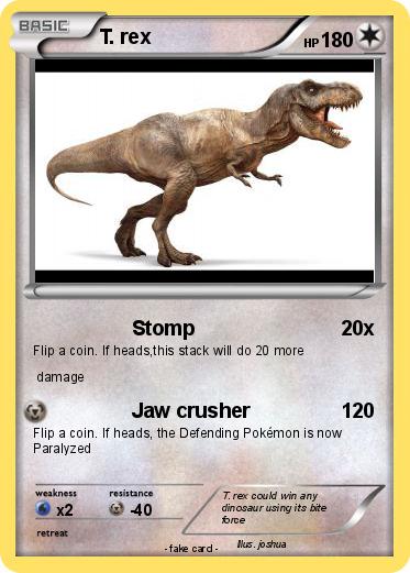 Pokemon T. rex