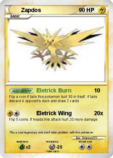 Pokemon Zapdos