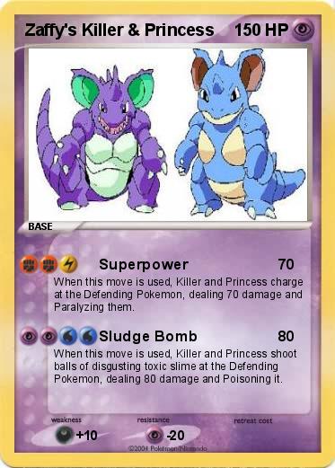 Pokemon Zaffy's Killer & Princess