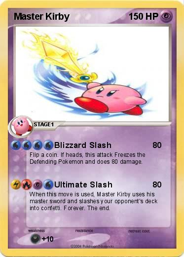 Pokemon Master Kirby