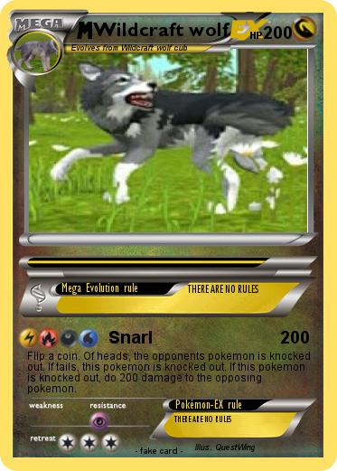 Pokemon Wildcraft wolf