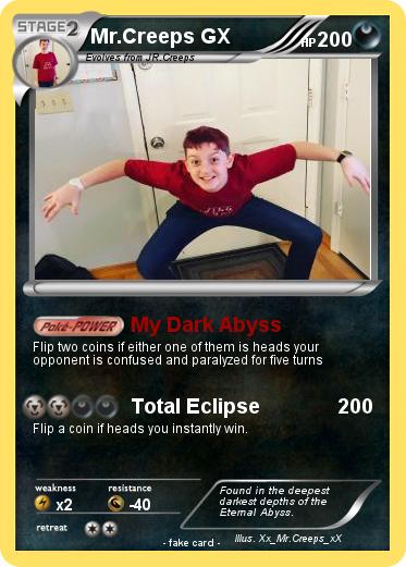 Pokemon Mr.Creeps GX
