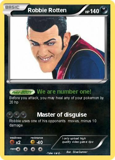 Pokemon Robbie Rotten