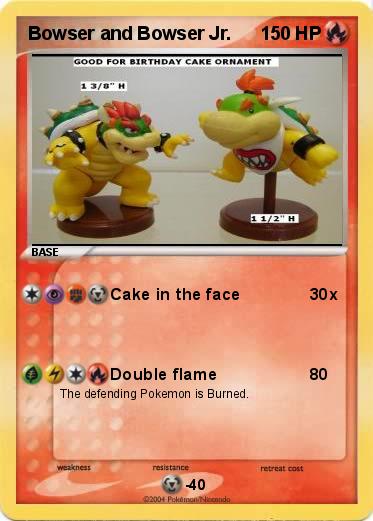 Pokemon Bowser and Bowser Jr.