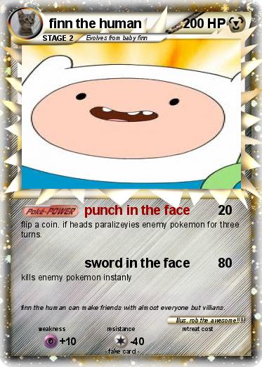 Pokemon finn the human