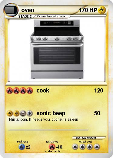 Pokemon oven