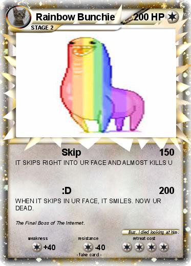 Pokemon Rainbow Bunchie