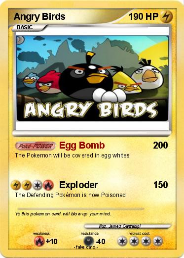 Pokemon Angry Birds