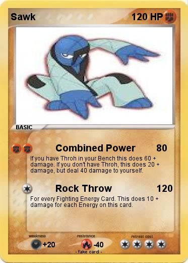 Pokemon Sawk
