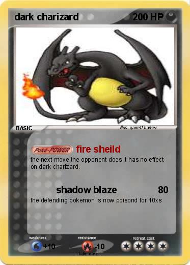 Pokemon dark charizard