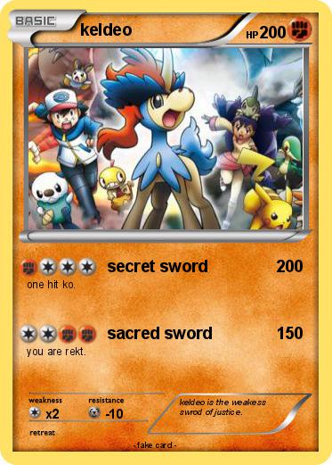 Pokemon keldeo