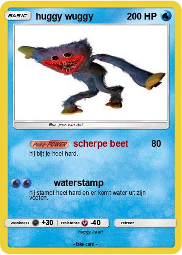 Pokemon huggy wuggy