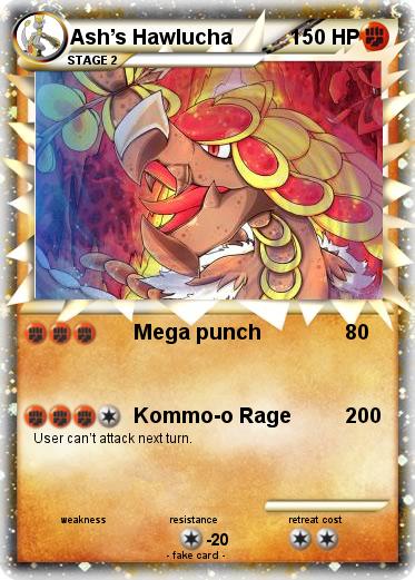 Pokemon Ash’s Hawlucha