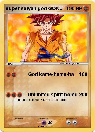 Pokemon Super saiyan god GOKU
