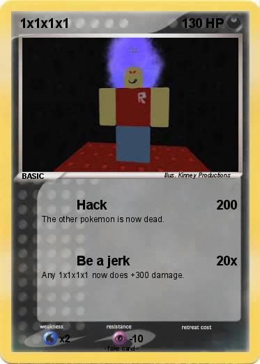 Pokemon 1x1x1x1