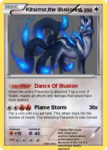 Pokemon Kitsirror,the illusionist
