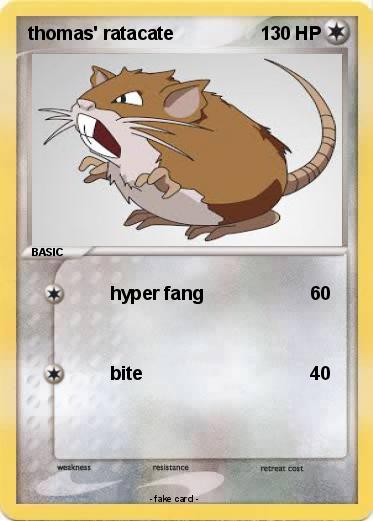 Pokemon thomas' ratacate