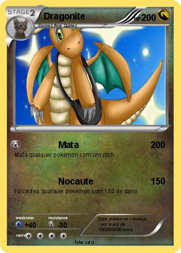 Pokemon Dragonite