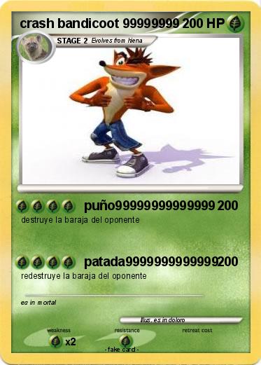 Pokemon crash bandicoot 99999999