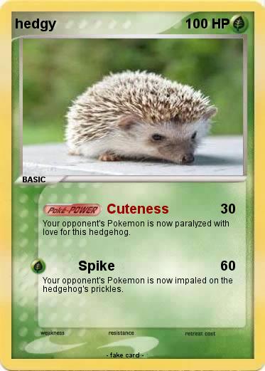 Pokemon hedgy