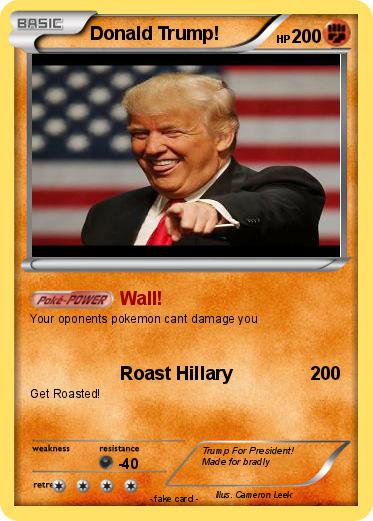 Pokemon Donald Trump!