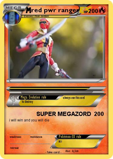 Pokemon red pwr ranger