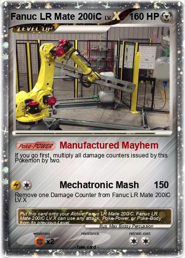 Pokemon Fanuc LR Mate 200iC