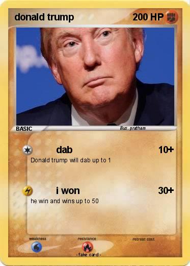 Pokemon donald trump
