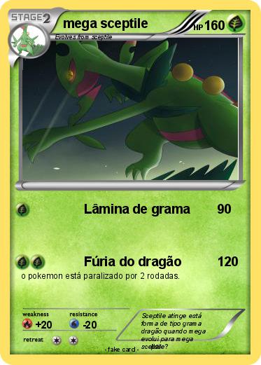 Pokemon mega sceptile