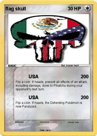 Pokemon flag skull