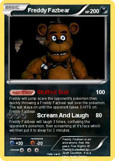 Pokemon Freddy Fazbear
