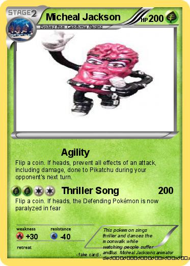Pokemon Micheal Jackson