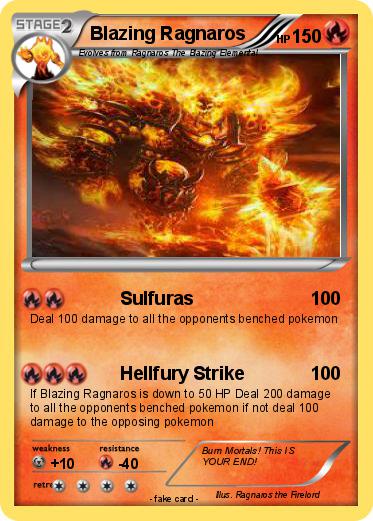Pokemon Blazing Ragnaros