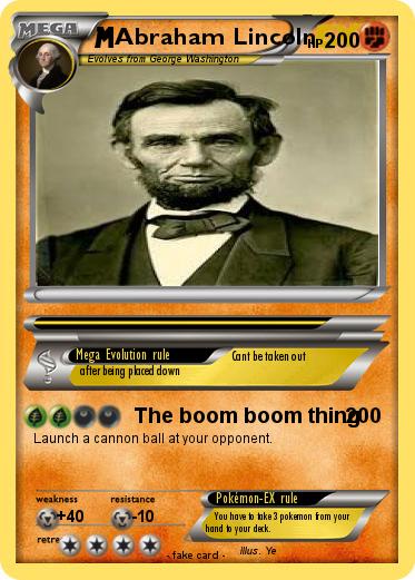 Pokemon Abraham Lincoln