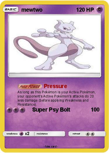 Pokemon mewtwo