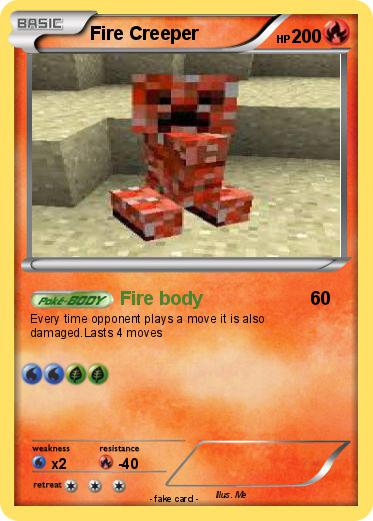 Pokemon Fire Creeper
